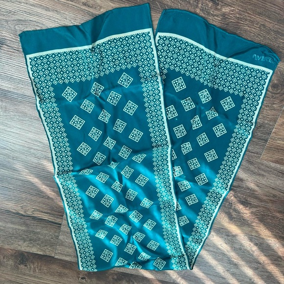 Vintage jaeger scarf blue - Picture 2 of 5